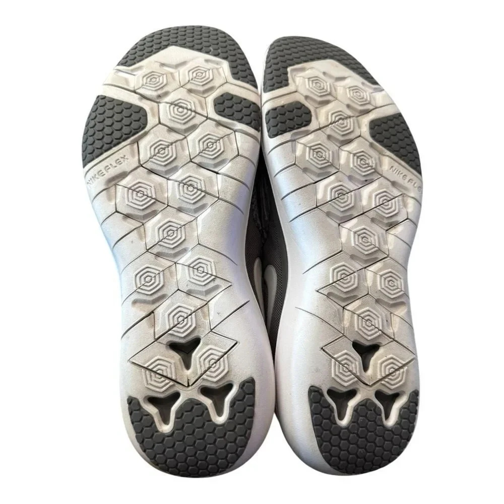 Nike Flex Supreme TR6 909014-019 Gray White Training Running Womens Shoes 10